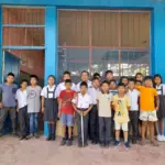 Aprende ACASAYC 26 Niños escuela Santa Clara