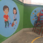 Aprende ACASAYC 23 Mural finalizado y juegos reconstruidos